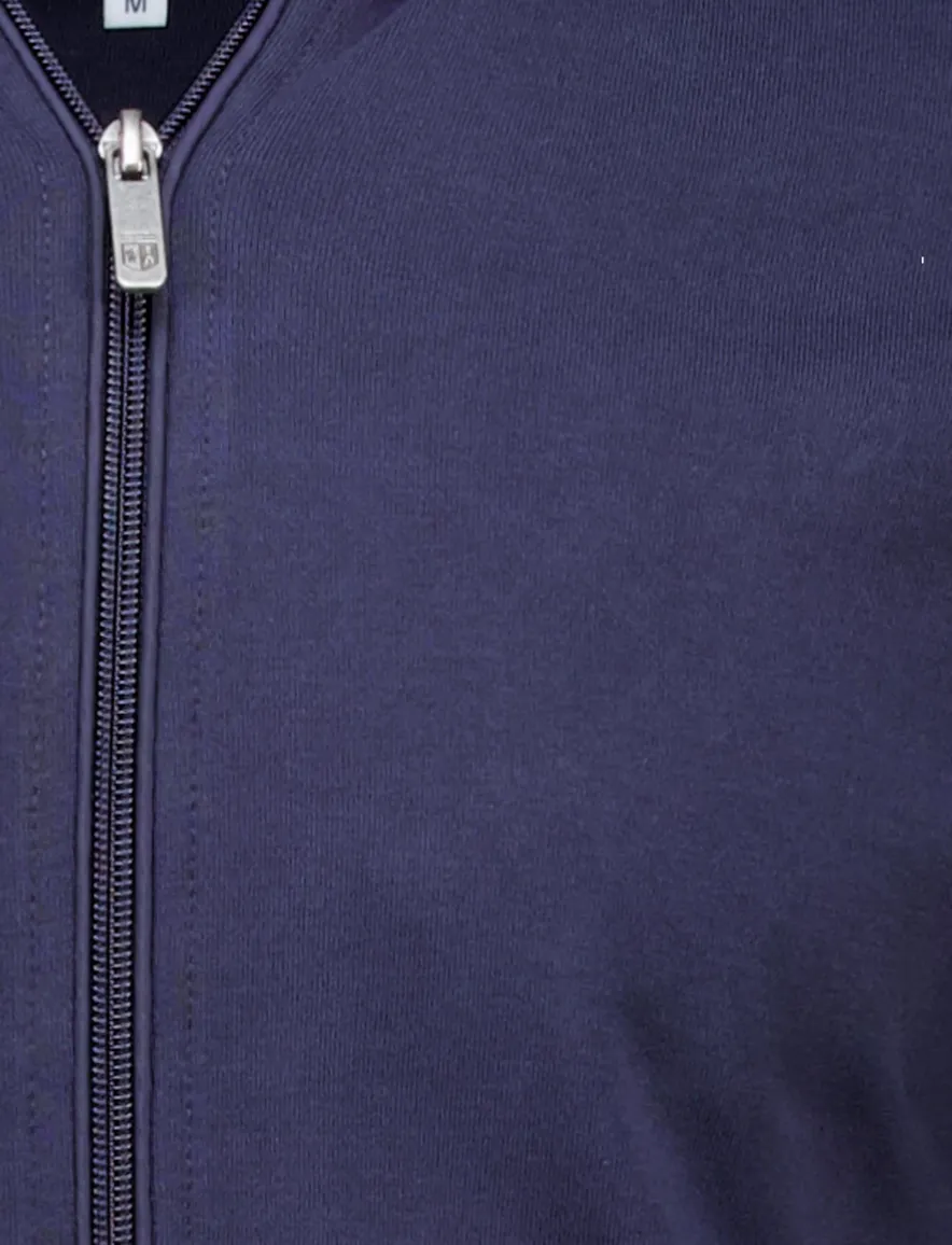 State of Art vest donkerblauw effen