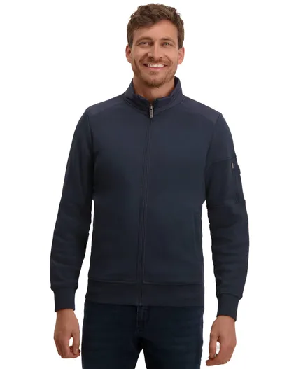 State of Art State of Art vest donkerblauw effen