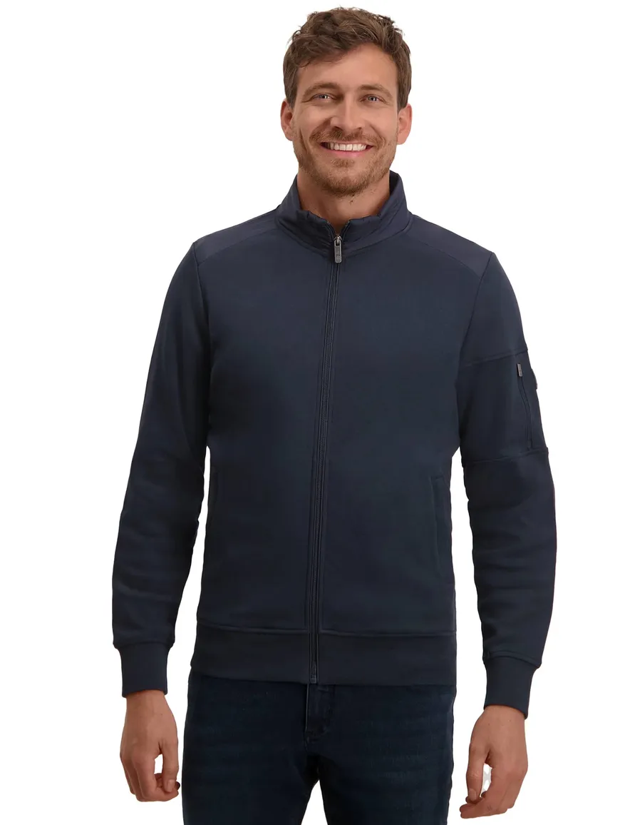State of Art vest donkerblauw effen