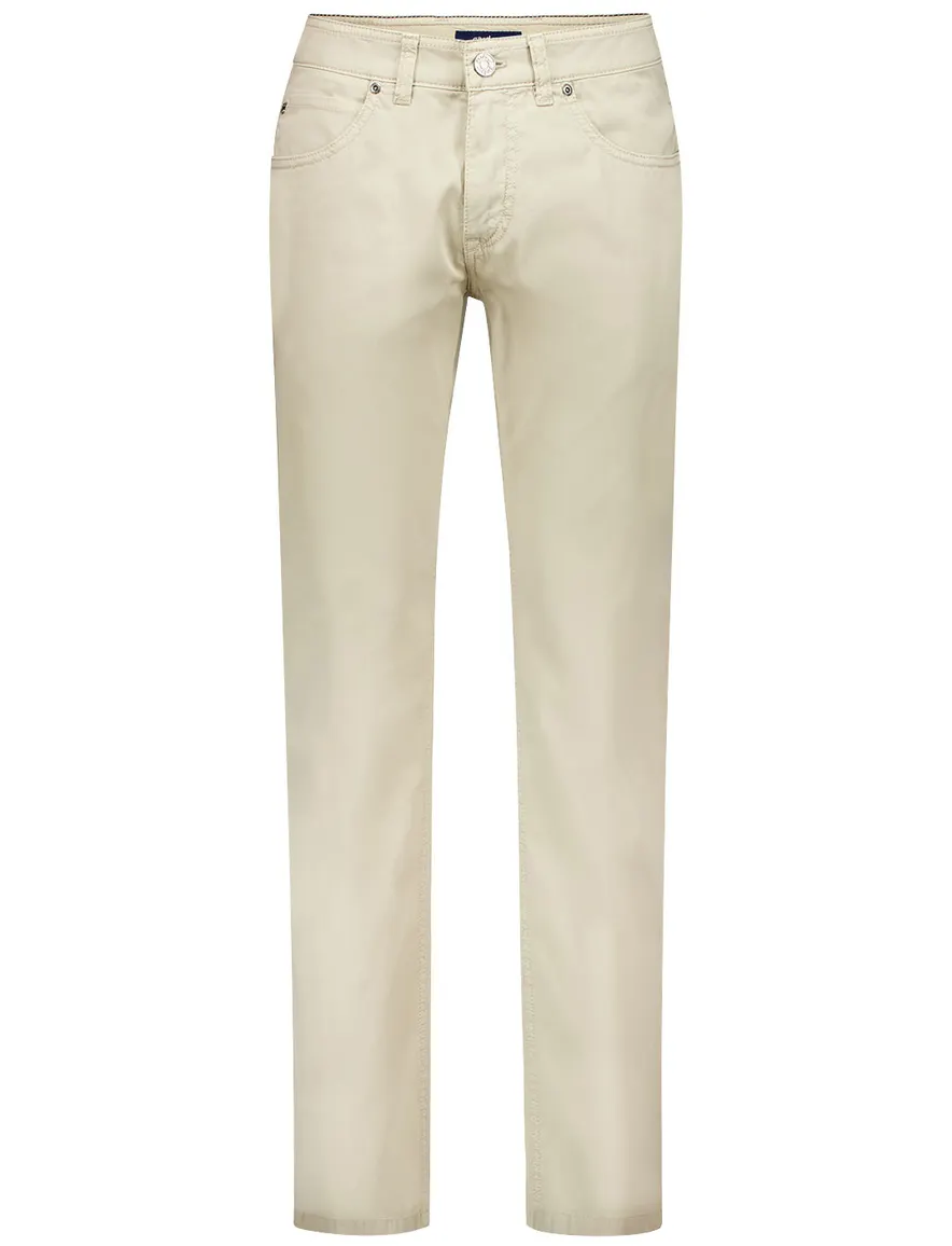 Gardeur broek 5-pocket beige normale fit
