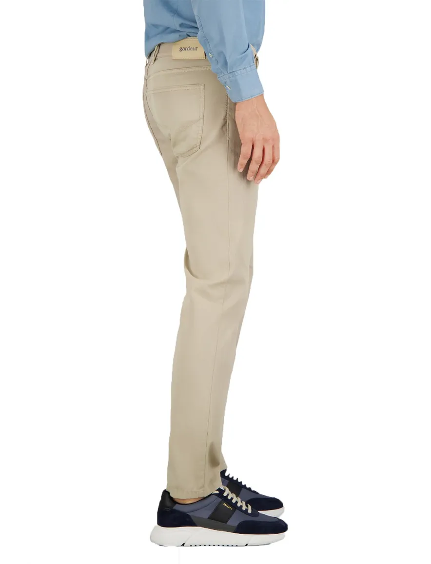 jeans beige Gardeur Bill