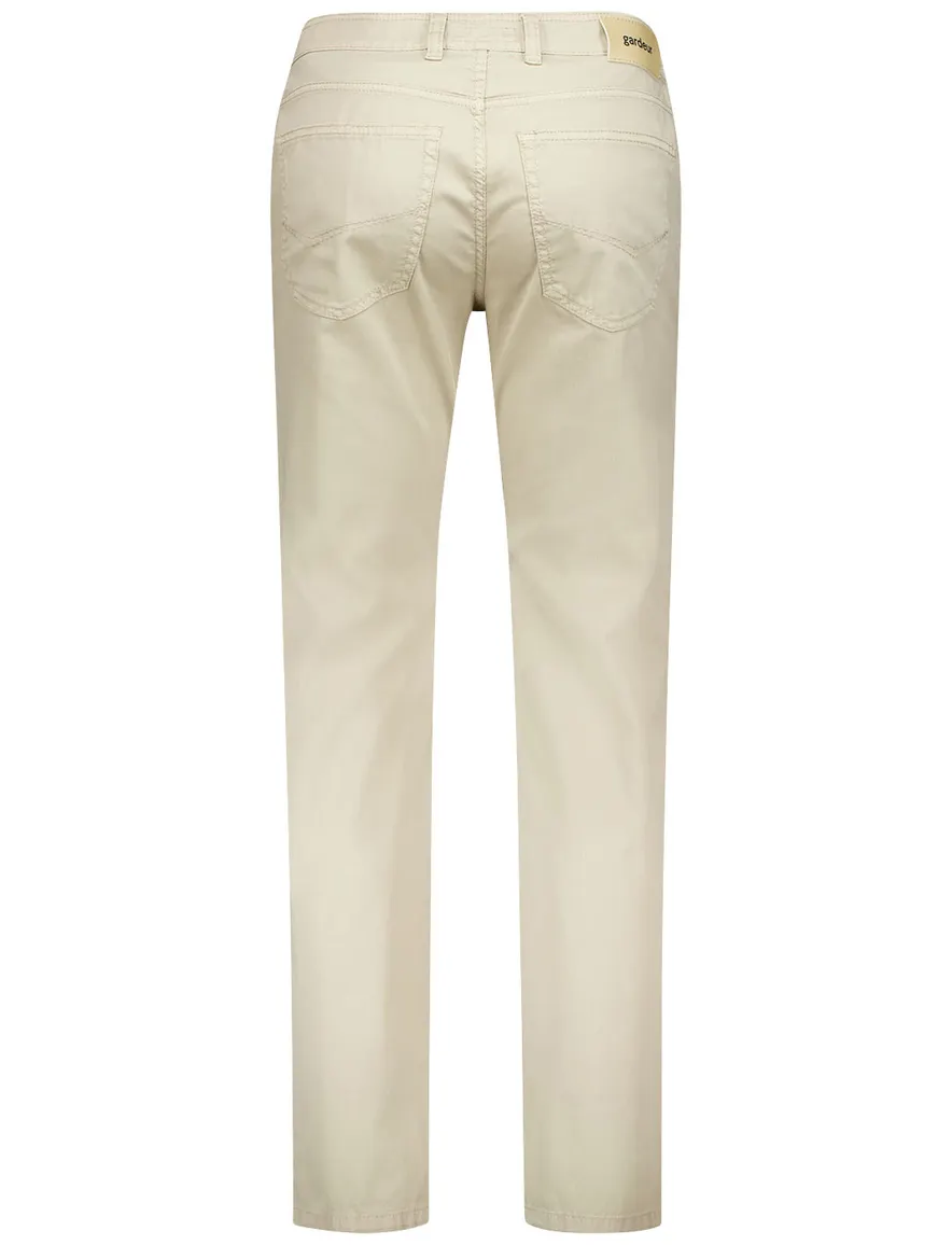 Gardeur broek 5-pocket beige normale fit