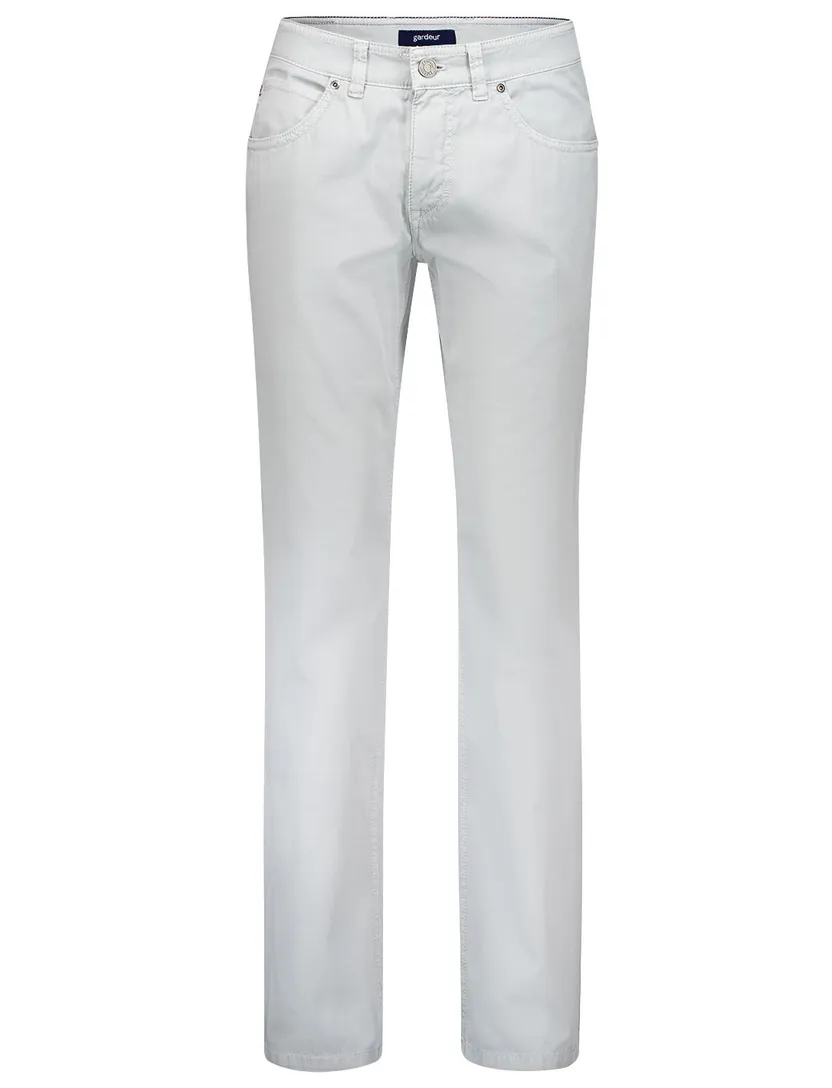 jeans Gardeur Bill grijs katoen normale fit