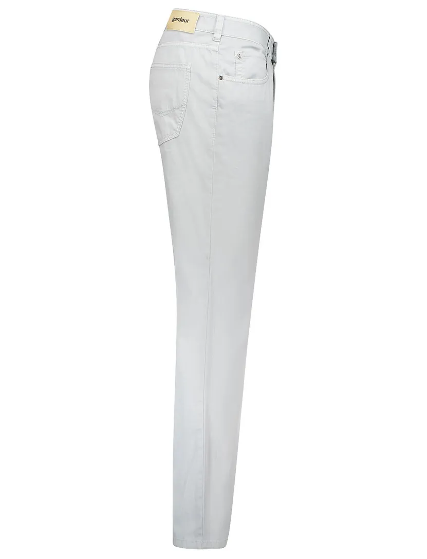 jeans Gardeur Bill grijs katoen normale fit