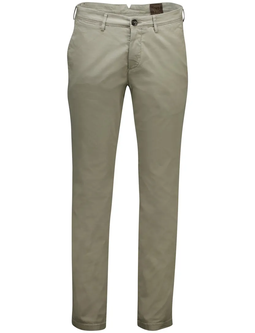 Pantalon Gardeur chino Khaki katoen