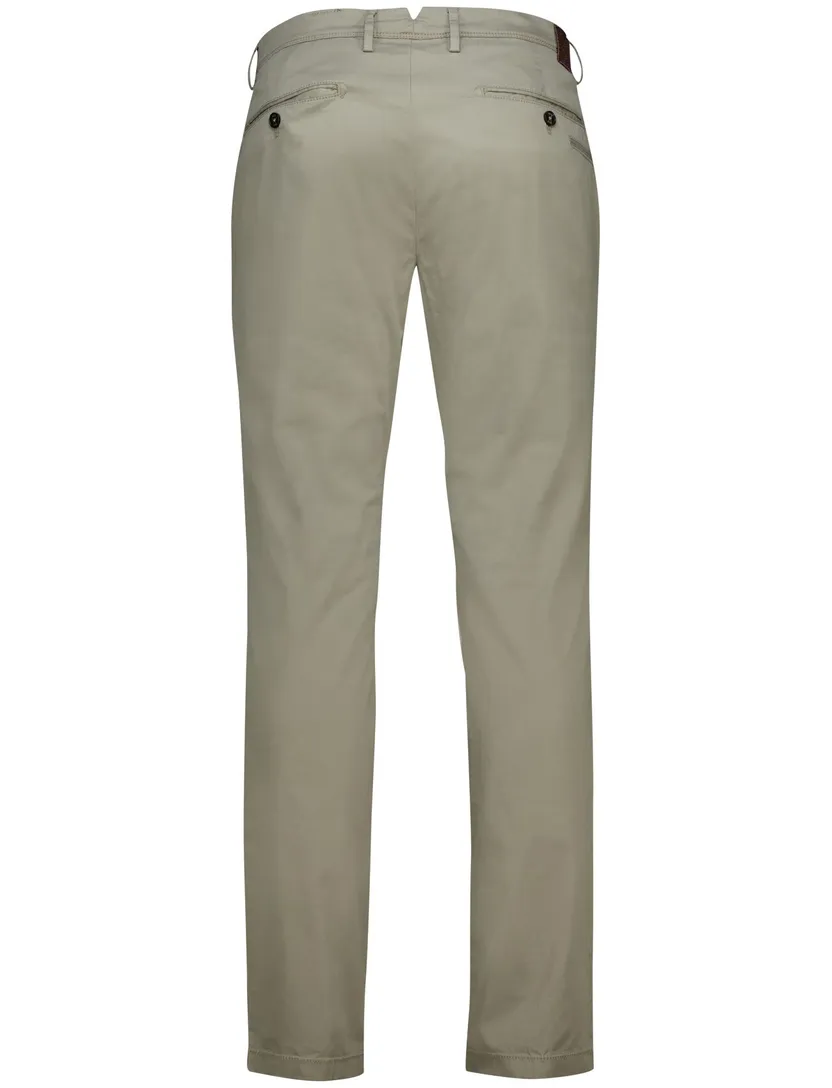 Pantalon Gardeur chino Khaki katoen