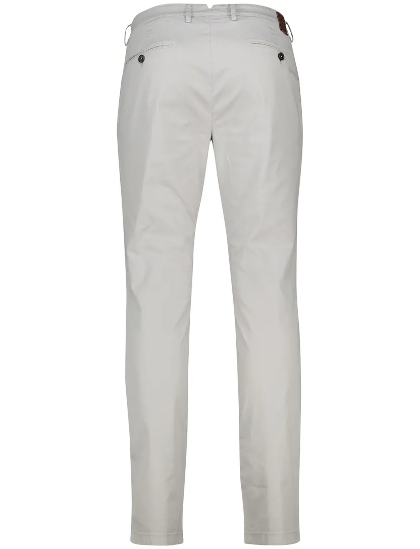 Gardeur subway pantalon grijs effen