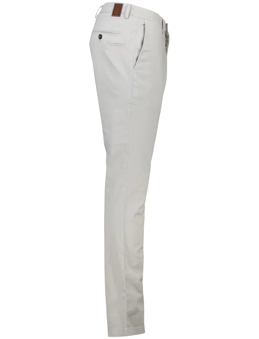Gardeur subway pantalon grijs effen
