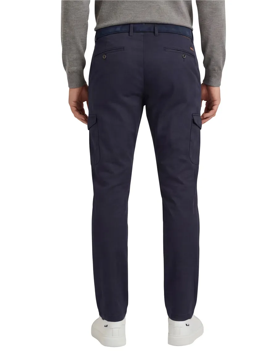Gardeur Pantalon donkerblauw subway slim fit