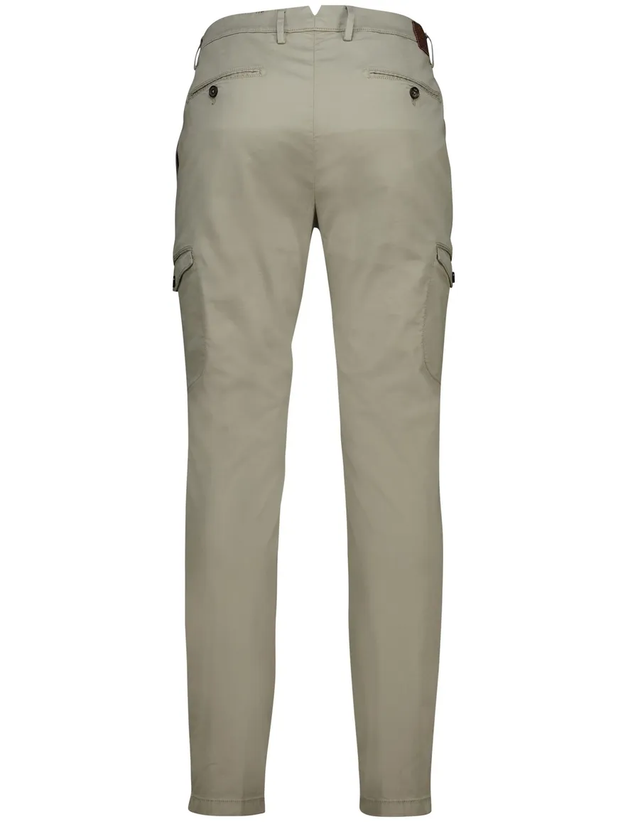 Gardeur subway OA Pantalon cargo Khaki regular fit