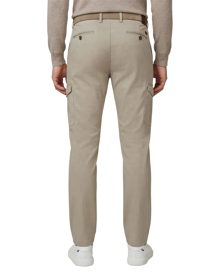 Gardeur Pantalon cargo Regular Fit khaki