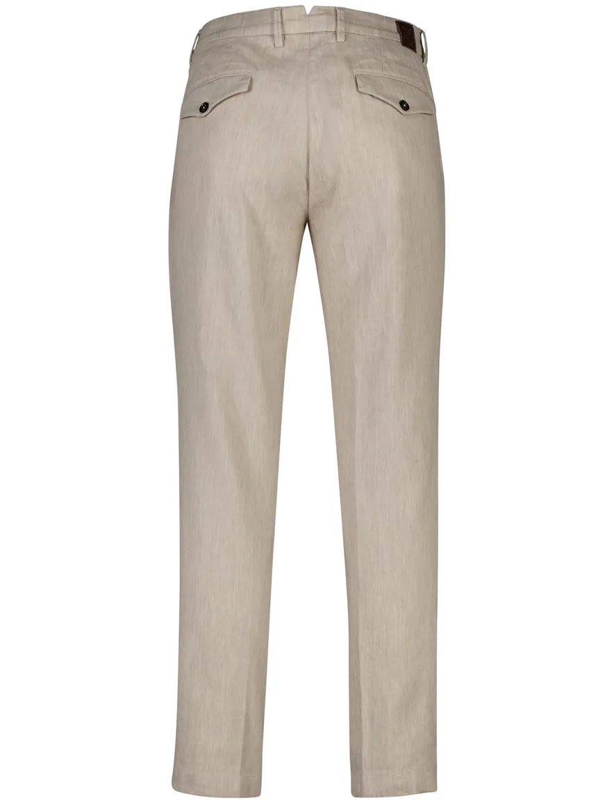 Gardeur Tolino pantalon beige effen