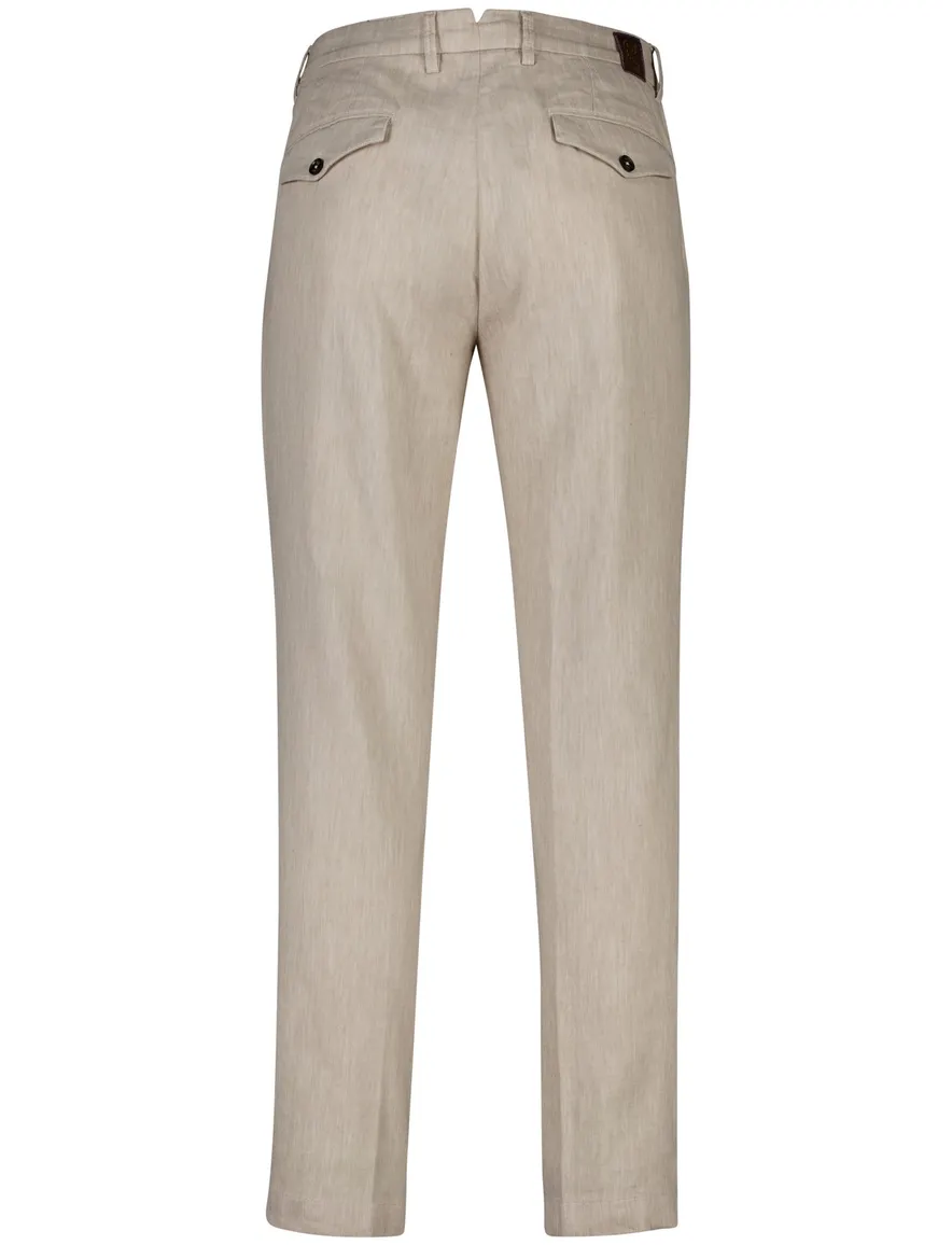 Gardeur Tolino pantalon beige effen