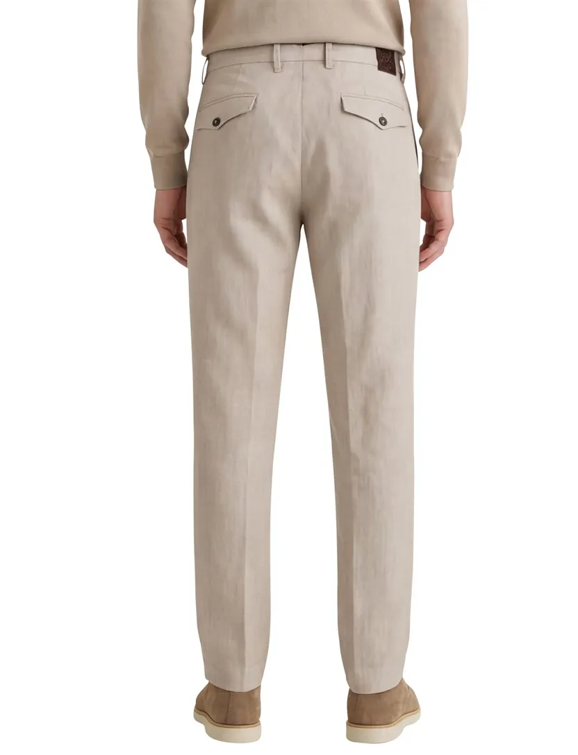 Gardeur Tolino pantalon beige katoen