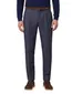 Gardeur Pantalon katoen blauw flatfront