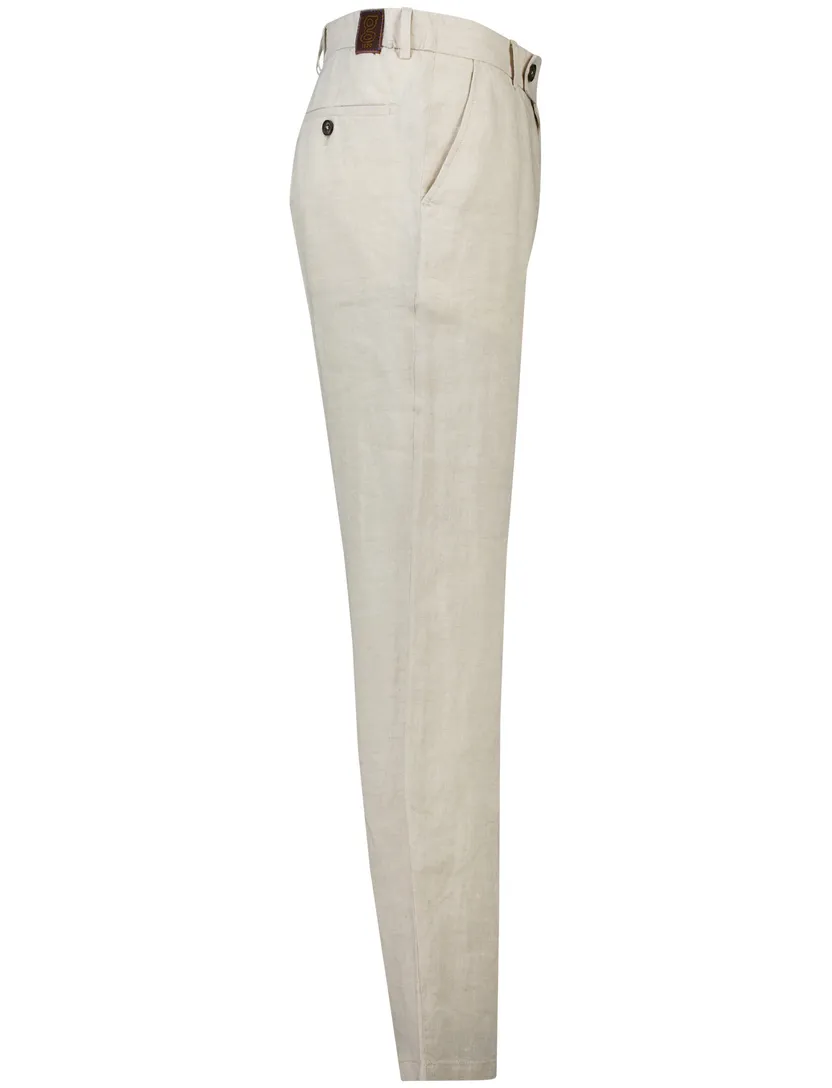 Gardeur beige pantalon linnen