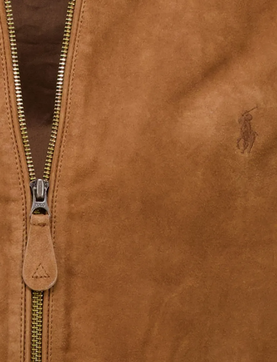 Polo Ralph Lauren tussenjas suede lamb bomber