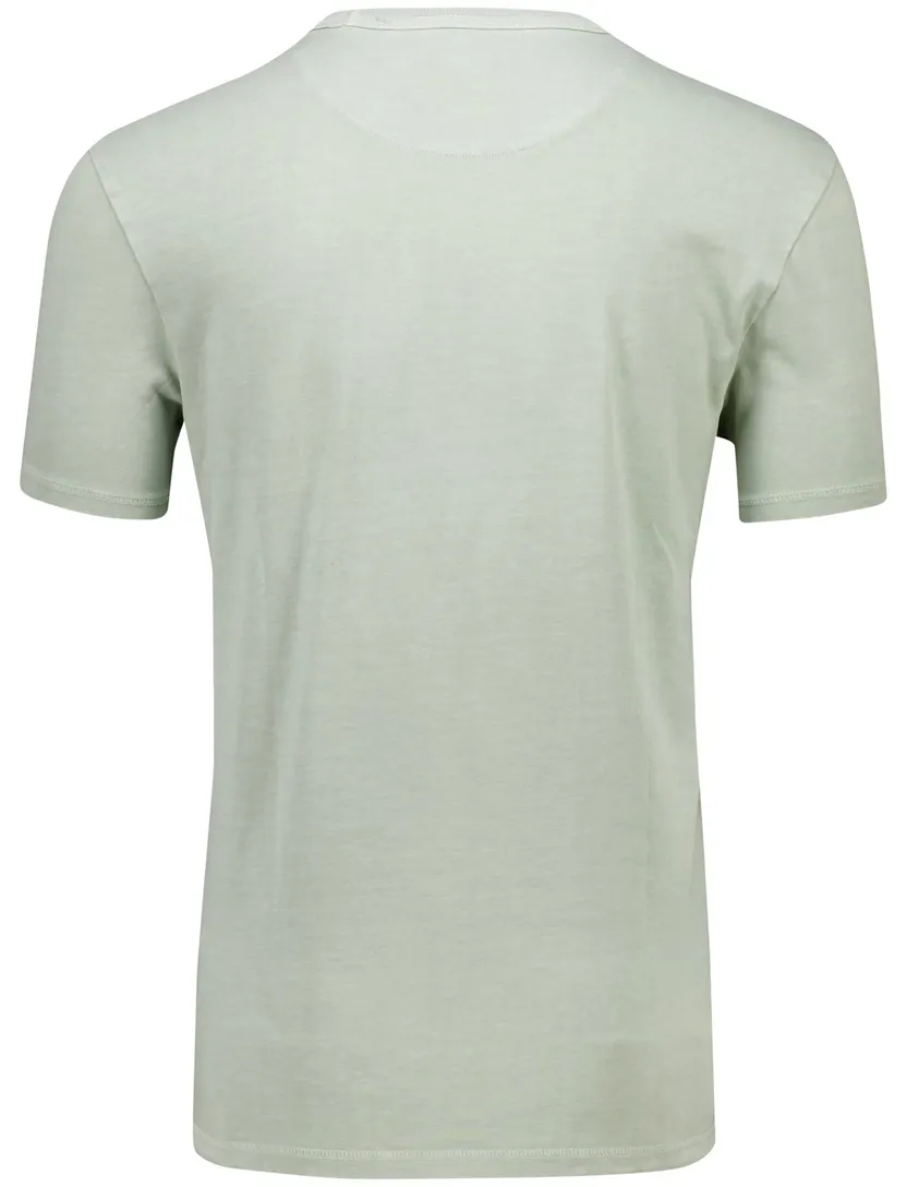 katoenen Butcher of Blue Army T-shirt lichtgroen ronde hals