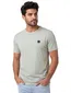 Butcher of Blue Army T-shirt lichtgroen effen ronde hals
