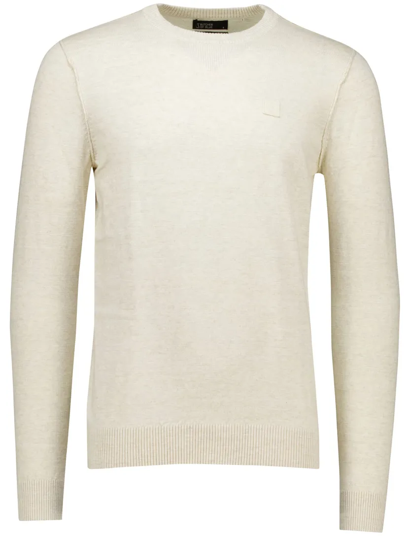 Butcher of Blue trui beige Clifden