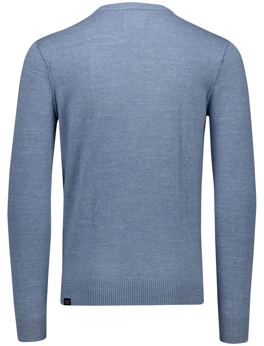 Butcher of Blue trui blauw katoen Clifden