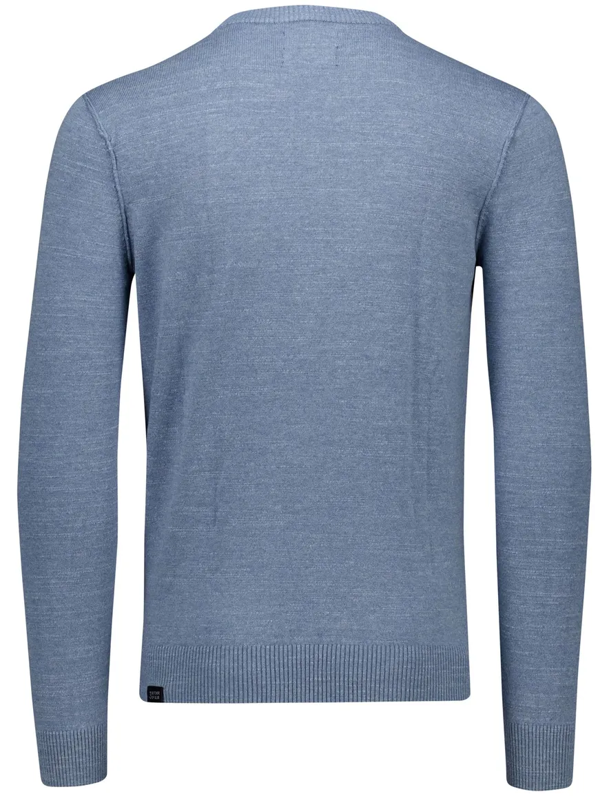 Butcher of Blue trui blauw katoen