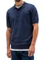 Polo Butcher of Blue Clifden donkerblauw katoen gemeleerd