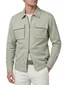 Butcher of Blue overshirt groen met borstzakken