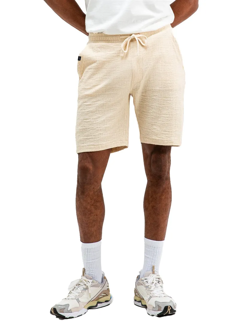 korte broek Butcher of Blue beige katoen