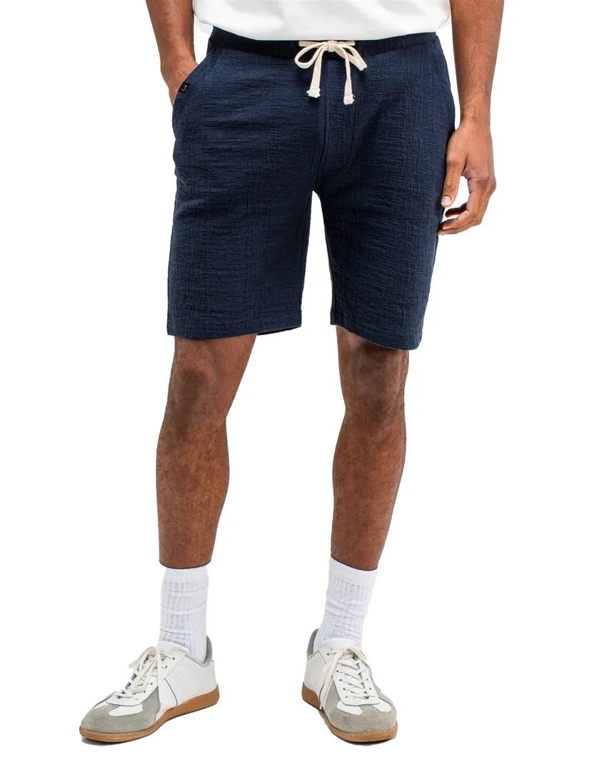 korte broek Butcher of Blue donkerblauw