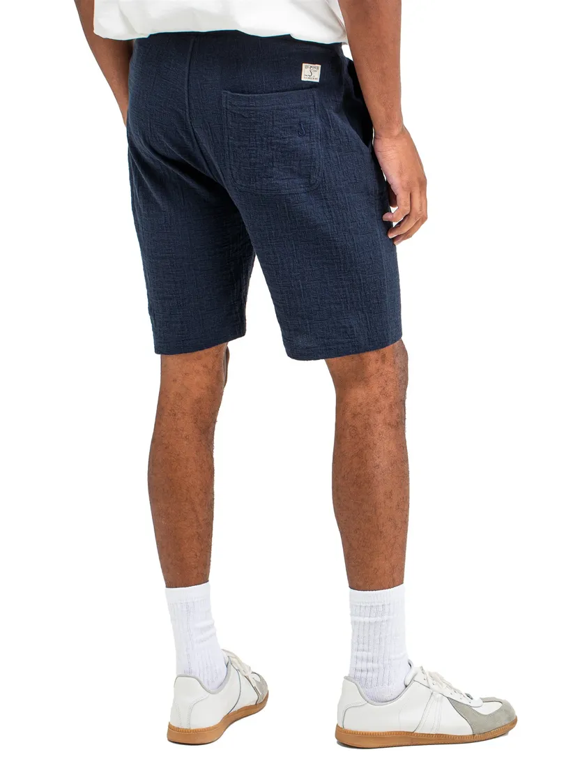 korte broek Butcher of Blue donkerblauw