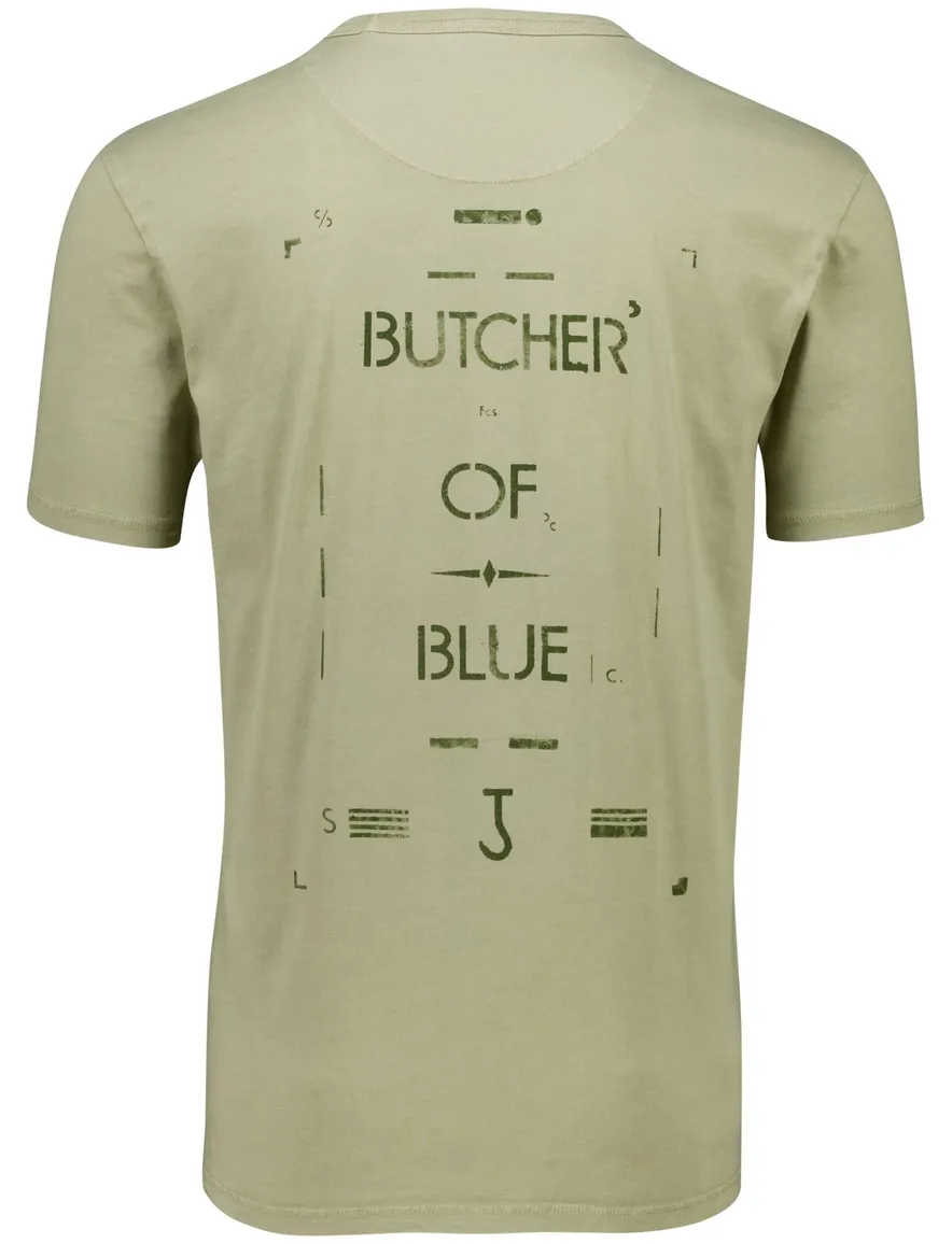 t-shirt khaki Butcher of Blue
