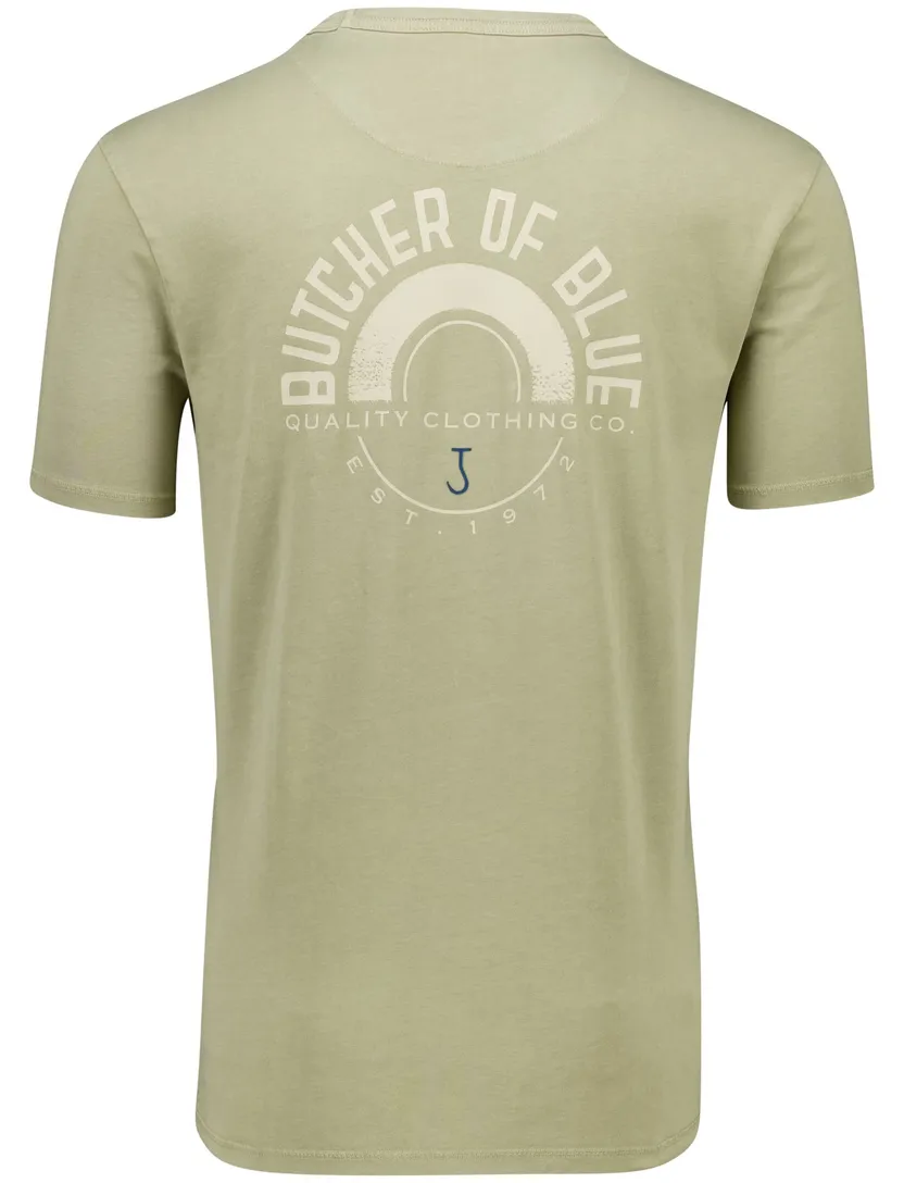 Butcher of Blue katoenen t-shirt backprint