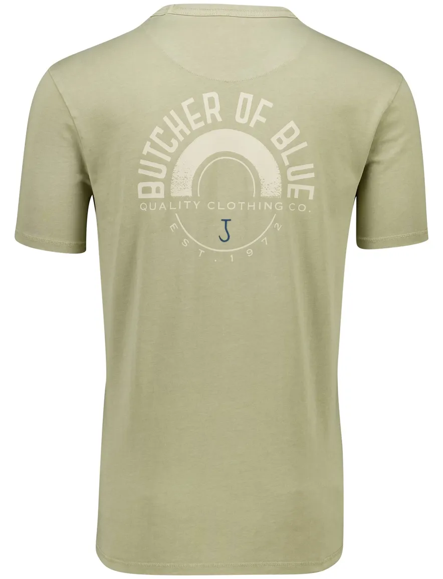 Butcher of Blue katoenen t-shirt backprint