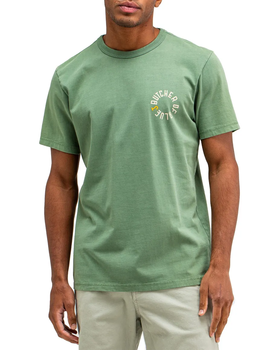 t-shirt groen Butcher of Blue