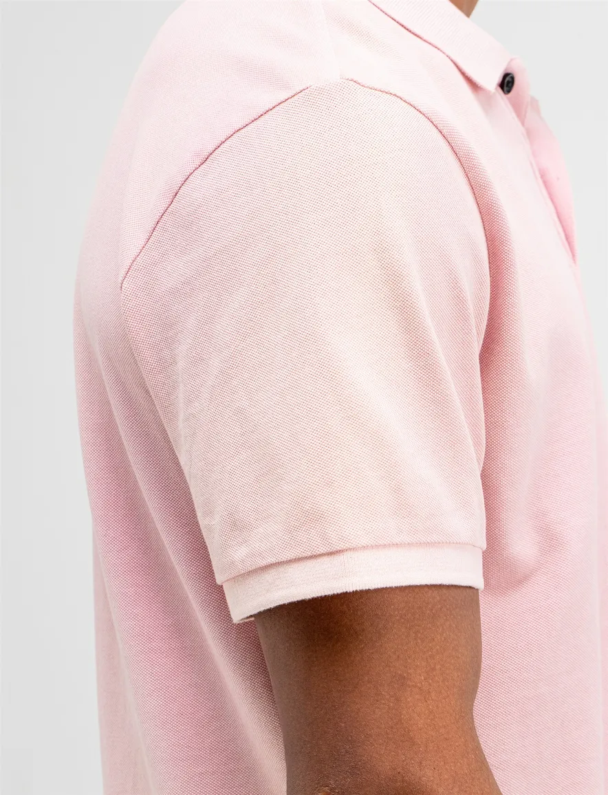 Butcher of Blue polo roze katoen