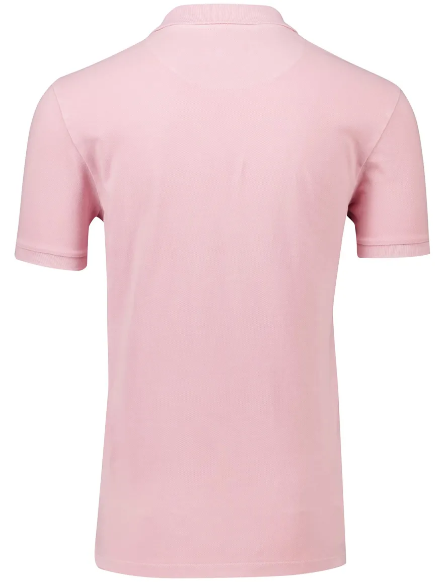 Butcher of Blue polo roze katoen