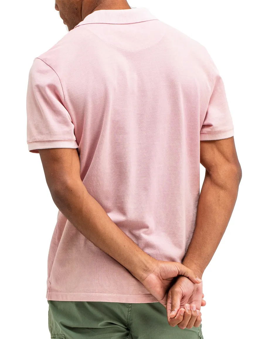 Butcher of Blue polo roze katoen