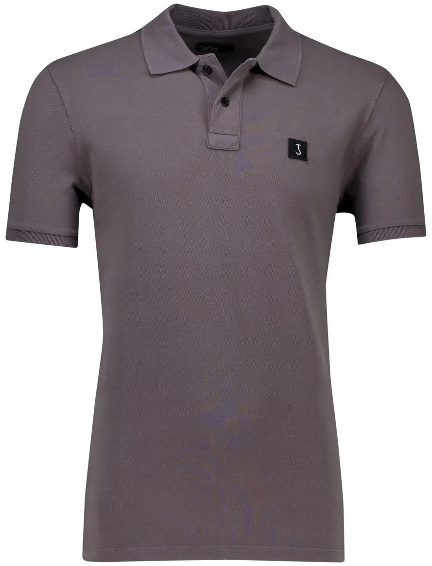 poloshirt korte mouw grijs Butcher of Blue