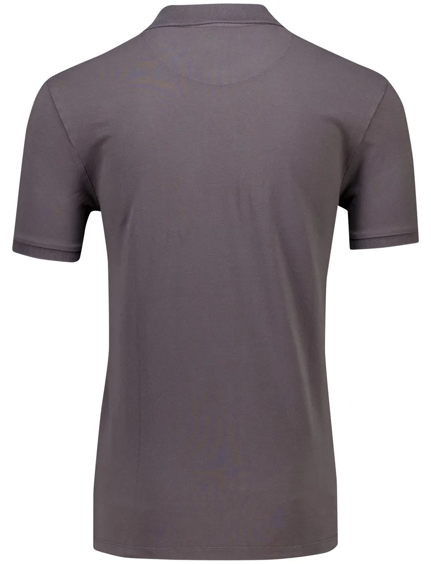 poloshirt korte mouw grijs Butcher of Blue