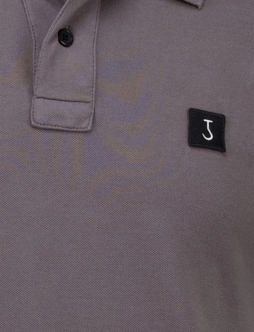Butcher of Blue army polo donkergrijs pique