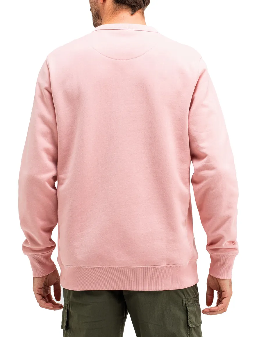 Butcher of Blue Army College crew neck trui roze