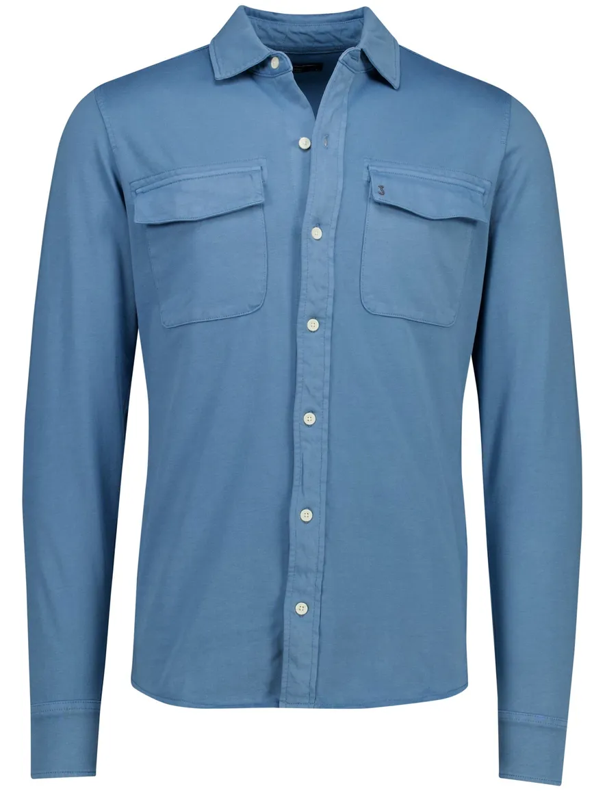 Butcher of Blue Finn overshirt blauw