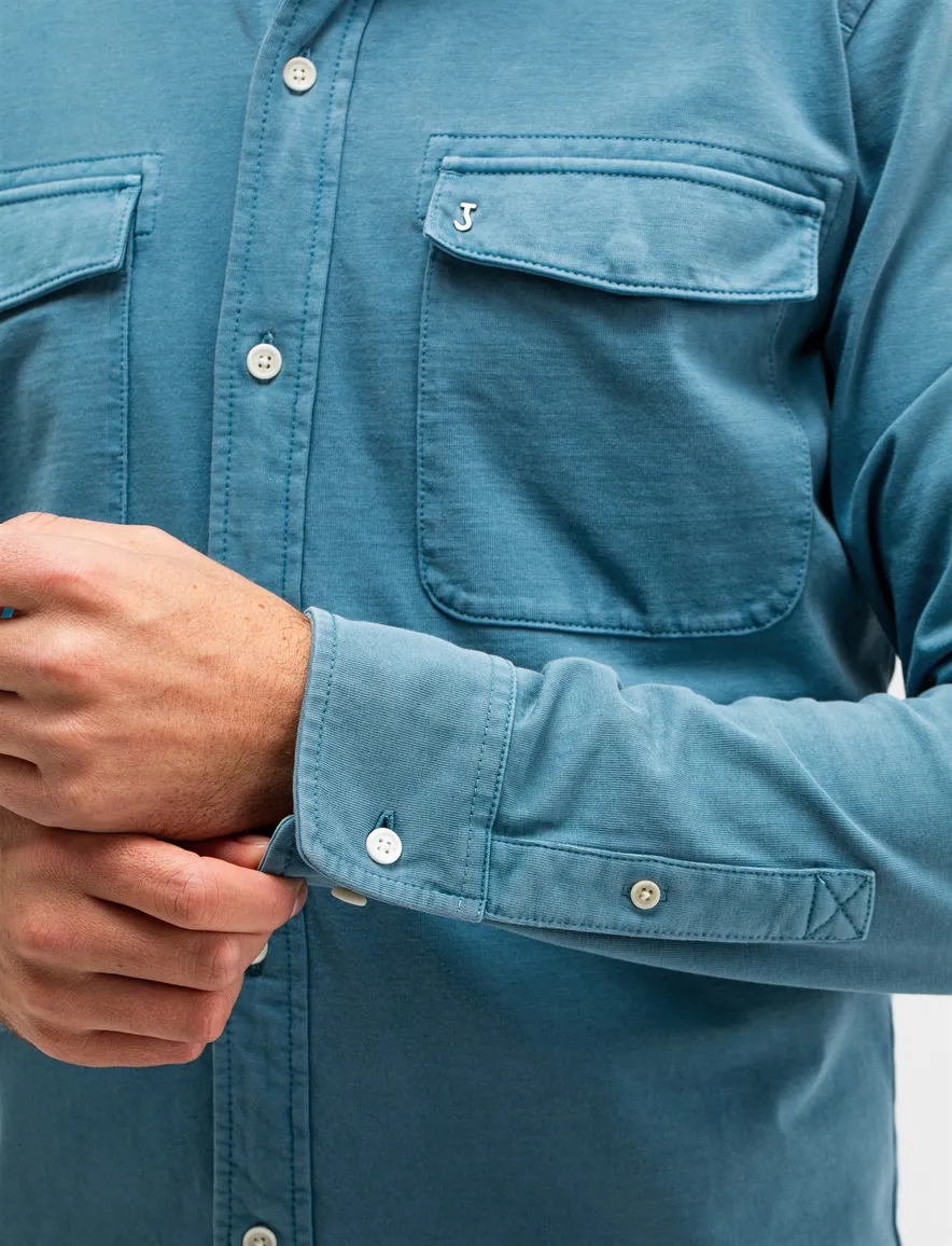 Butcher of Blue overshirt blauw