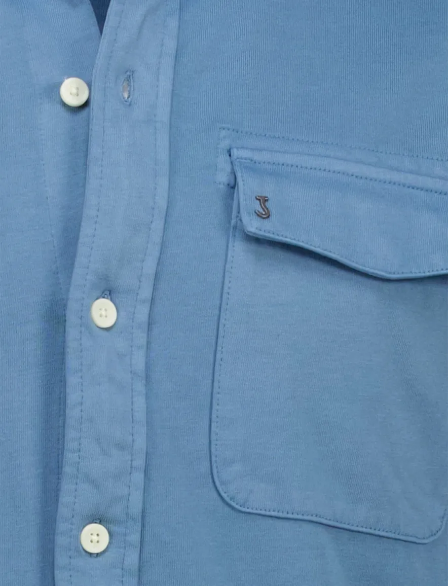 Butcher of Blue Finn overshirt blauw