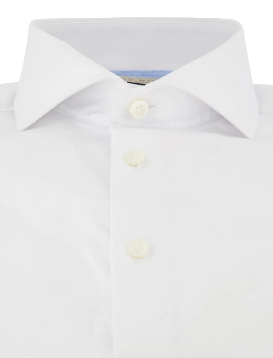 John Miller overhemd Tailored Fit wit