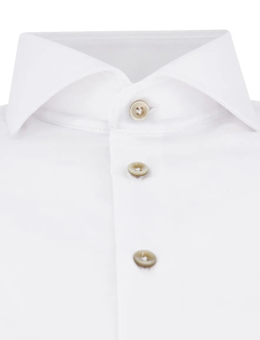 John Miller overhemd spierwit Tailored Fit
