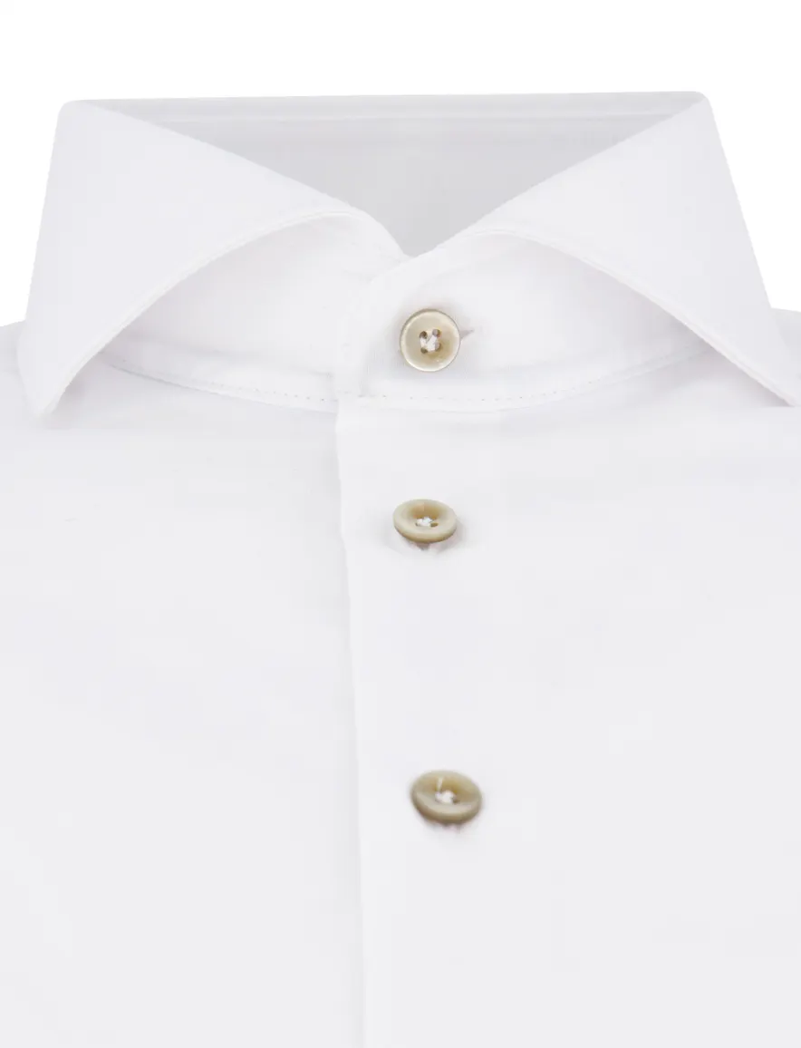 John Miller overhemd spierwit Tailored Fit