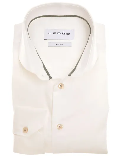 Ledub Ledub overhemd ml 7 wit