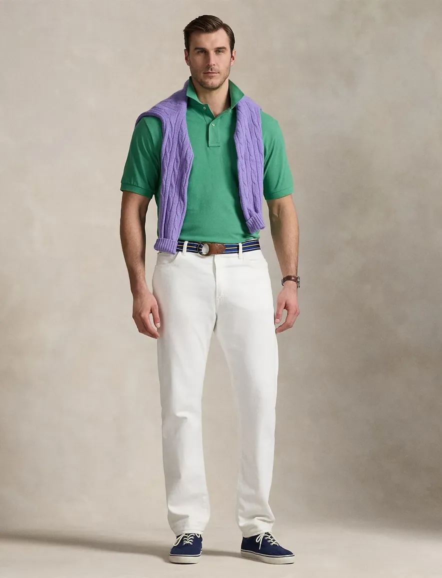 Big & Tall Polo Ralph Lauren polo groen pique